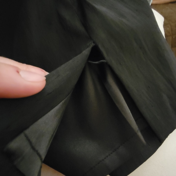 White House Black Market Little Black Midi Dress - Picture 9 of 9